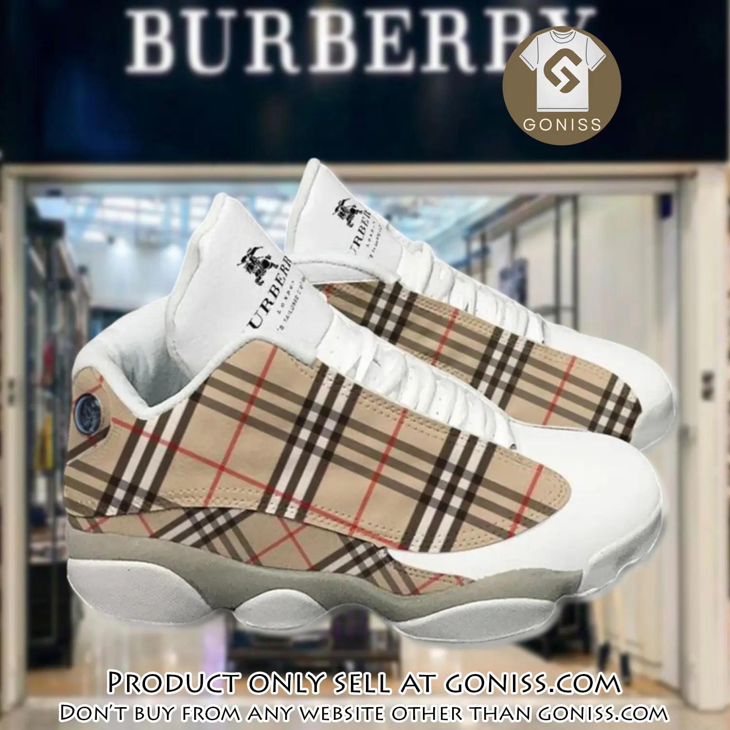 Burberry white air jordan 13 sneakers shoes hot  gifts for men women gn5127523